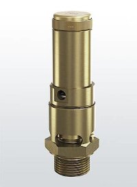 Предохранительный клапан DN25, 810-sGK-25-m-25-FKM-VI-9,0bar р/р-W617N (латунь) Тмакс=+225оС PN50 Руст=0,2-50,0bar